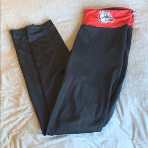 Under Armor GONZAGA UNIVERSITY workout leggings